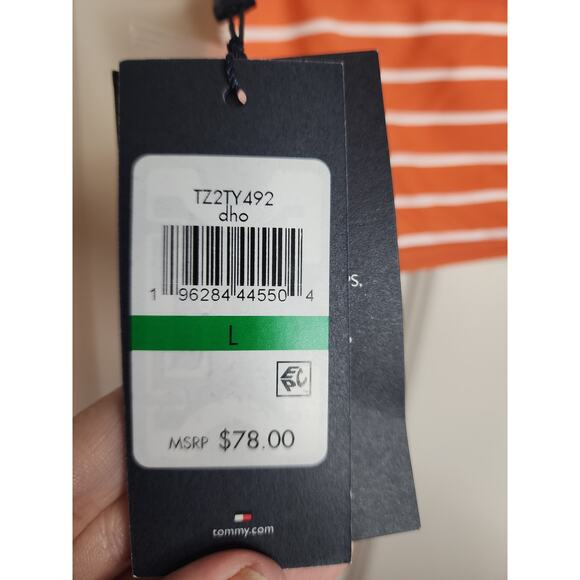 Tommy Hilfiger Stripe Bandeau Bikini Top, NWT, Large - Picture 6 of 7